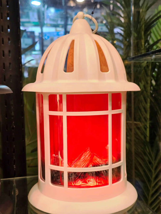 DECORATIVE TABLE LAMP FIREPLACE