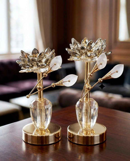 PETAL HARMONY CANDLEHOLDERS