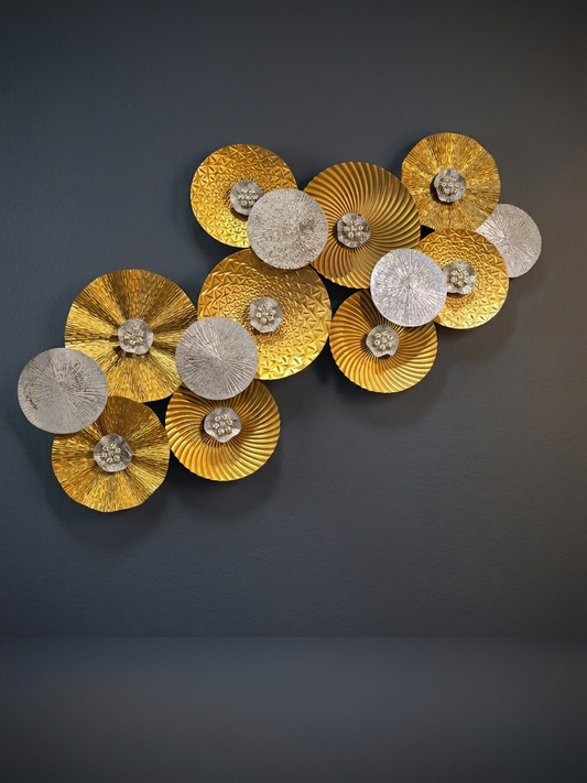 Modern Metal Wall Art – Decorative Wall Accent