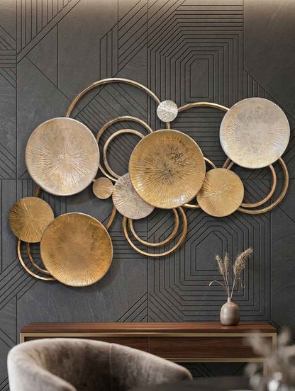 Artistic Metal Wall Art – Elegant Home Décor