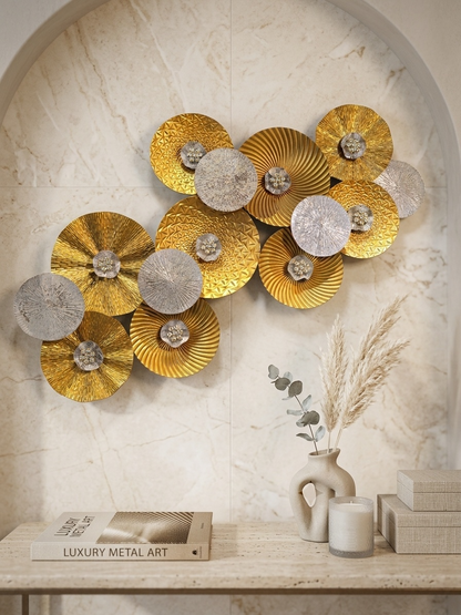 Modern Metal Wall Art – Decorative Wall Accent