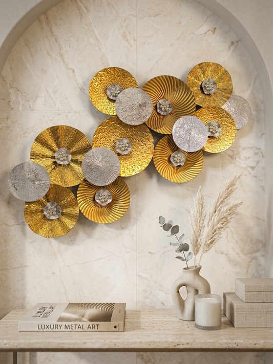 Modern Metal Wall Art – Decorative Wall Accent