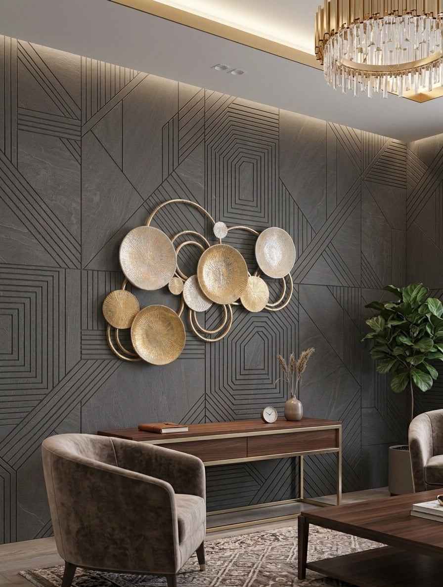 Artistic Metal Wall Art – Elegant Home Décor