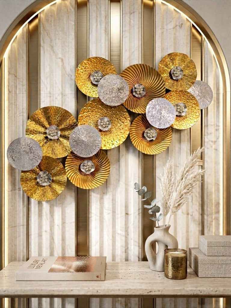 Modern Metal Wall Art – Decorative Wall Accent