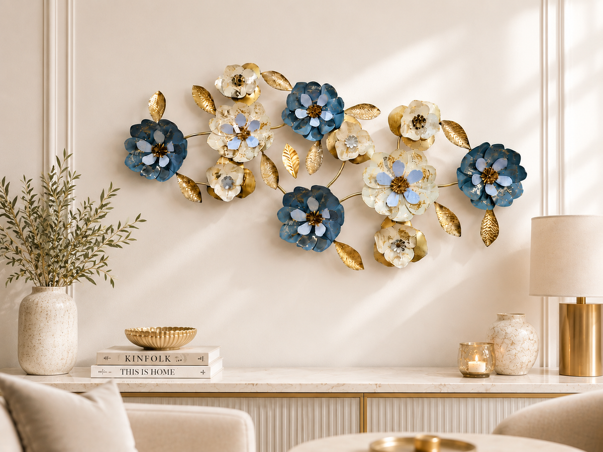 Handcrafted Metal Wall Art – Luxury Artistic Home Décor Accent