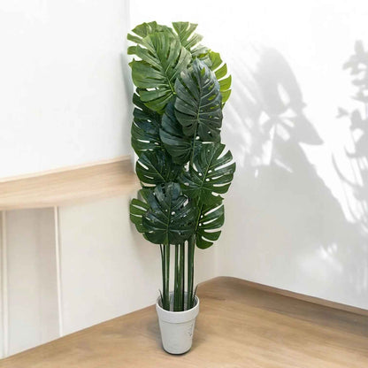 Artificial Monstera Tree in Pot