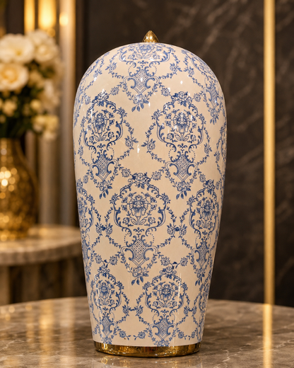 Blue & White Chinoiserie Vases - Home Decor Pakistan  | Decor Lounge pk