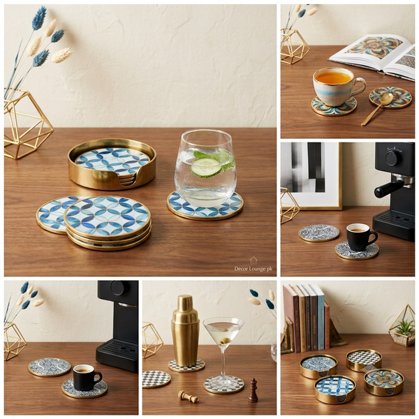 PREMIUM COASTER SET 4-Pc