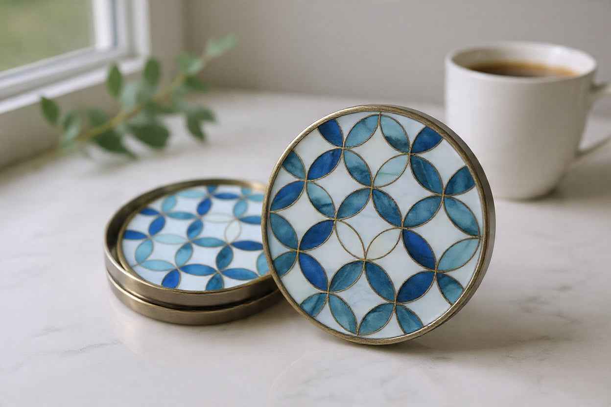 PREMIUM COASTER SET 4-Pc