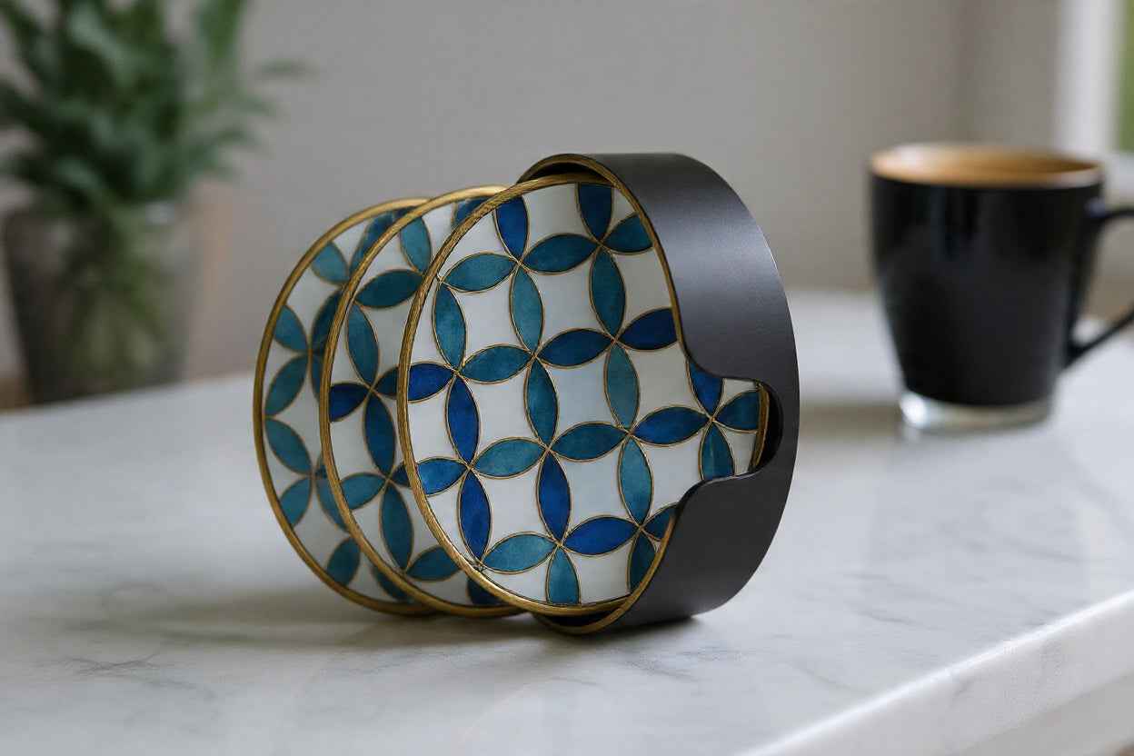 PREMIUM COASTER SET 4-Pc