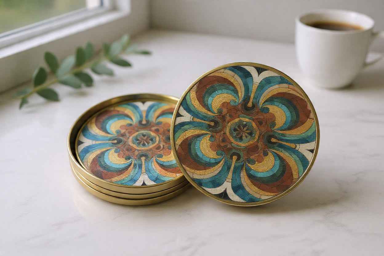 PREMIUM COASTER SET 4-Pc