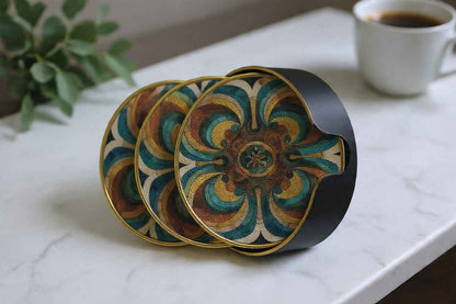 PREMIUM COASTER SET 4-Pc