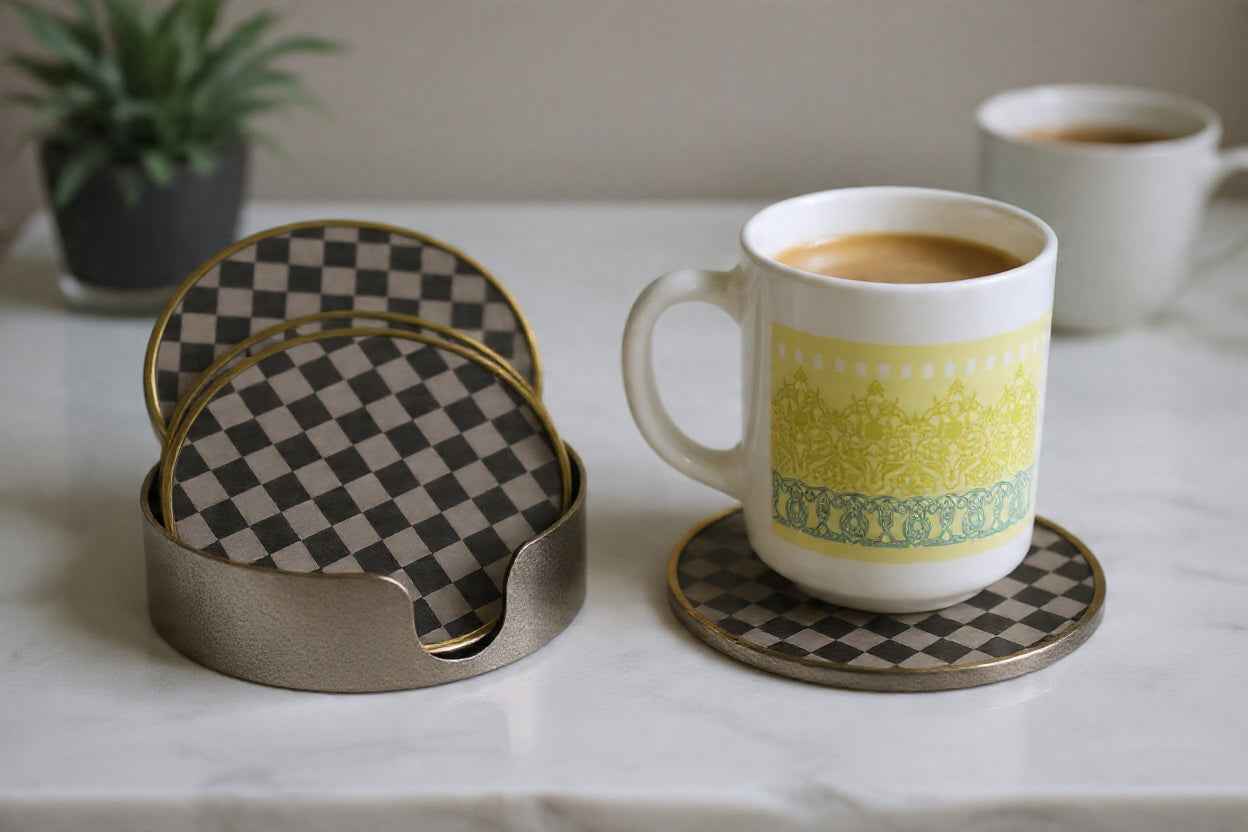 PREMIUM COASTER SET 4-Pc