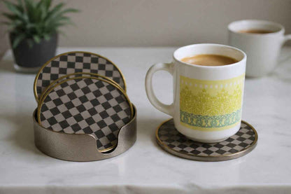 PREMIUM COASTER SET 4-Pc