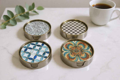 PREMIUM COASTER SET 4-Pc