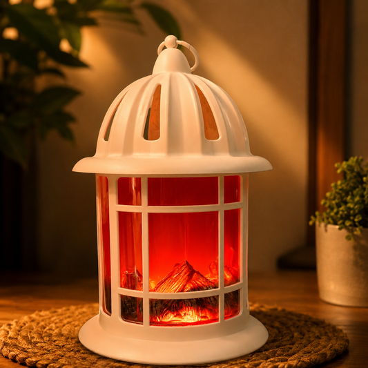 DECORATIVE TABLE LAMP FIREPLACE - Home Decor Pakistan  | Decor Lounge pk