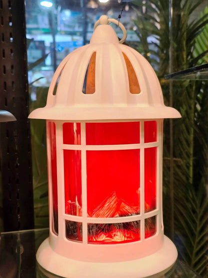 DECORATIVE TABLE LAMP FIREPLACE