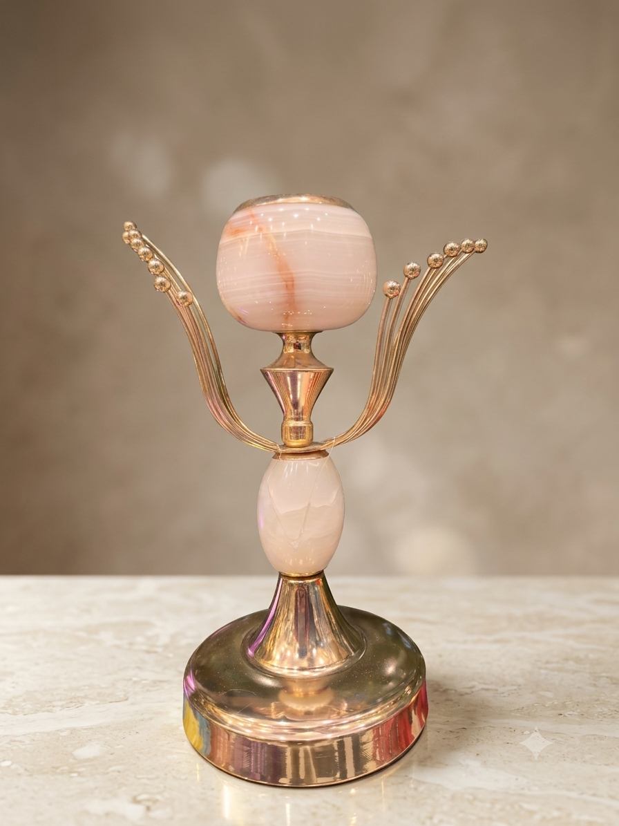 Elysian Pearl Candle Holder