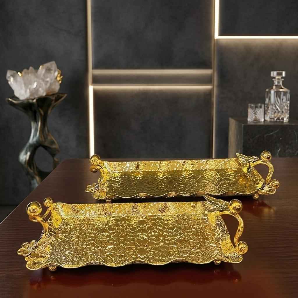 GILDED GRACE TRAYS