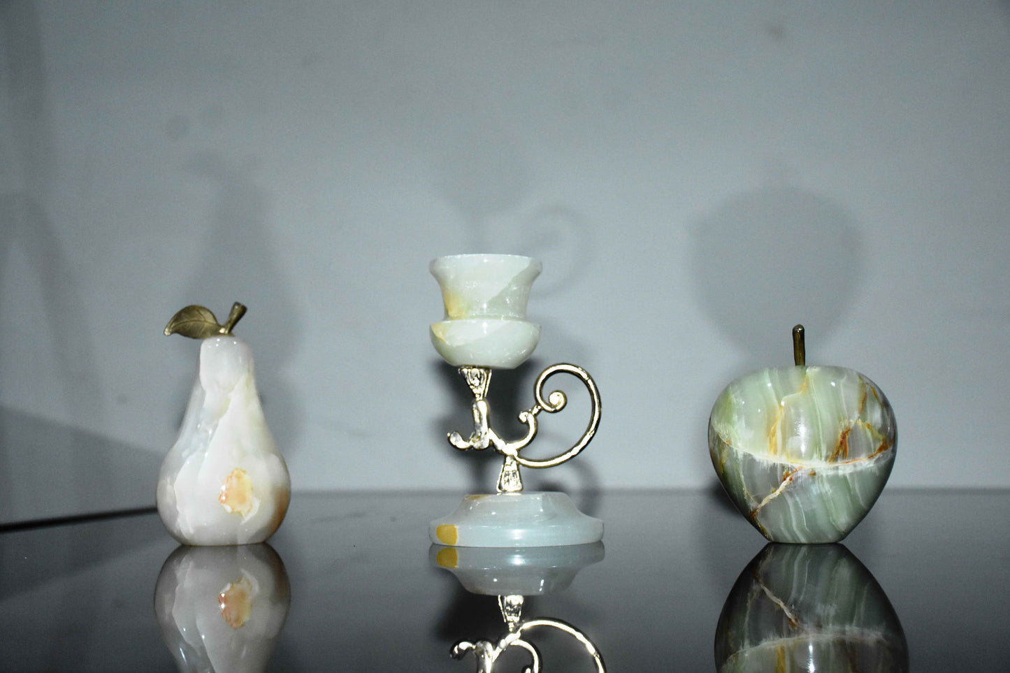 Handcrafted Onyx Marble (3 Piece Set)