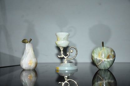 Handcrafted Onyx Marble (3 Piece Set)