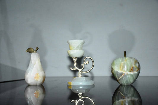 Handcrafted Onyx Marble (3 Piece Set)