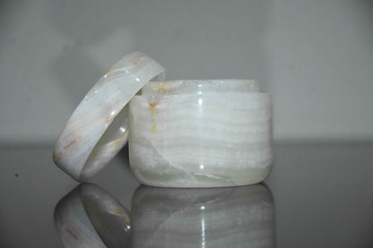Handcrafted Onyx Marble (3 piece Set)