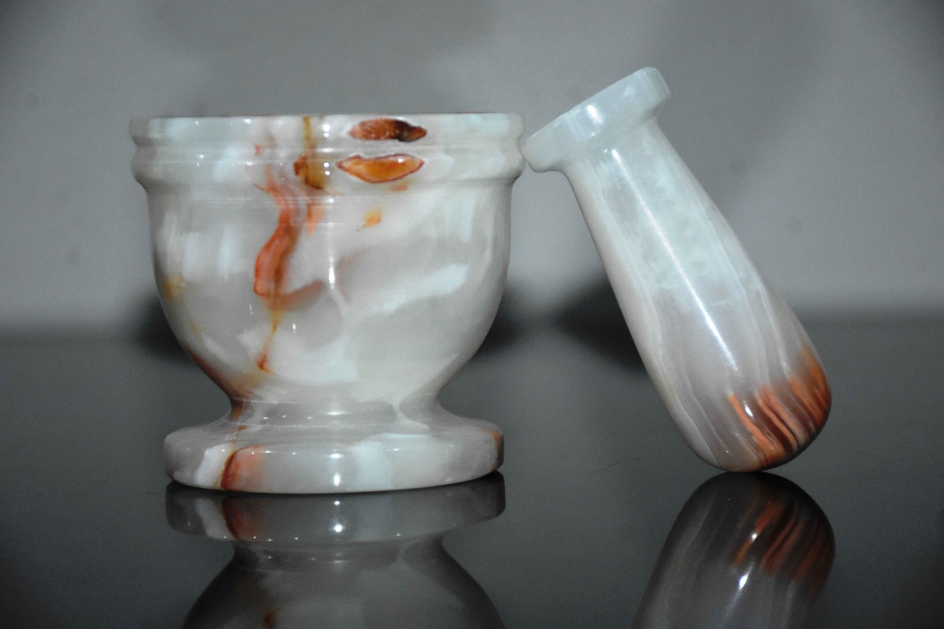 Handcrafted Onyx Marble (3 piece Set)