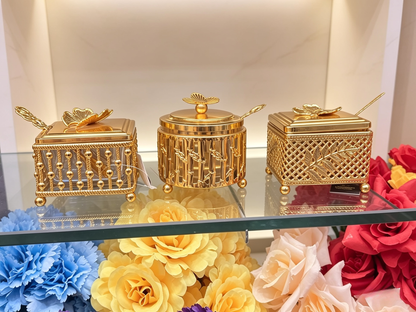Luxury Gold Decorative Storage Box - Home Decor Pakistan  | Decor Lounge pk