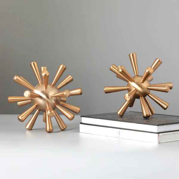 Metropolitan Sunburst Pointed Tabletop Sculpture