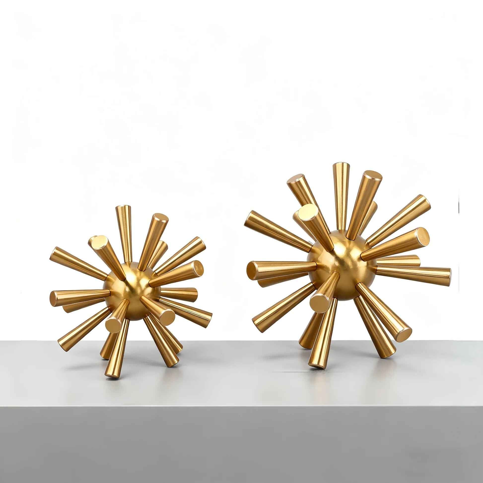 Metropolitan Sunburst Pointed Tabletop Sculpture