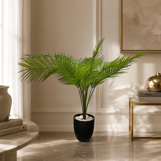 Realistic Artificial Areca Palm Plant - Home Decor Pakistan  | Decor Lounge pk