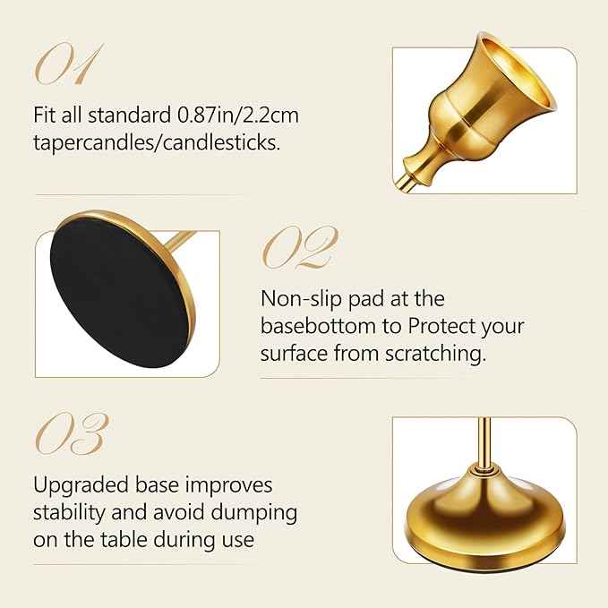 Tifanso Taper Candle Stick Holder
