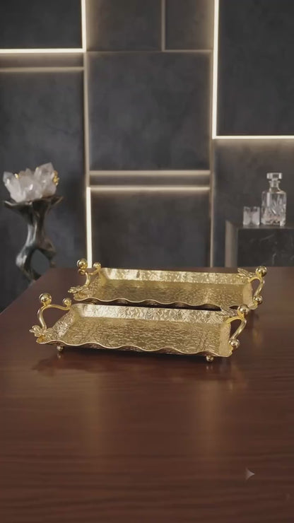 GILDED GRACE TRAYS